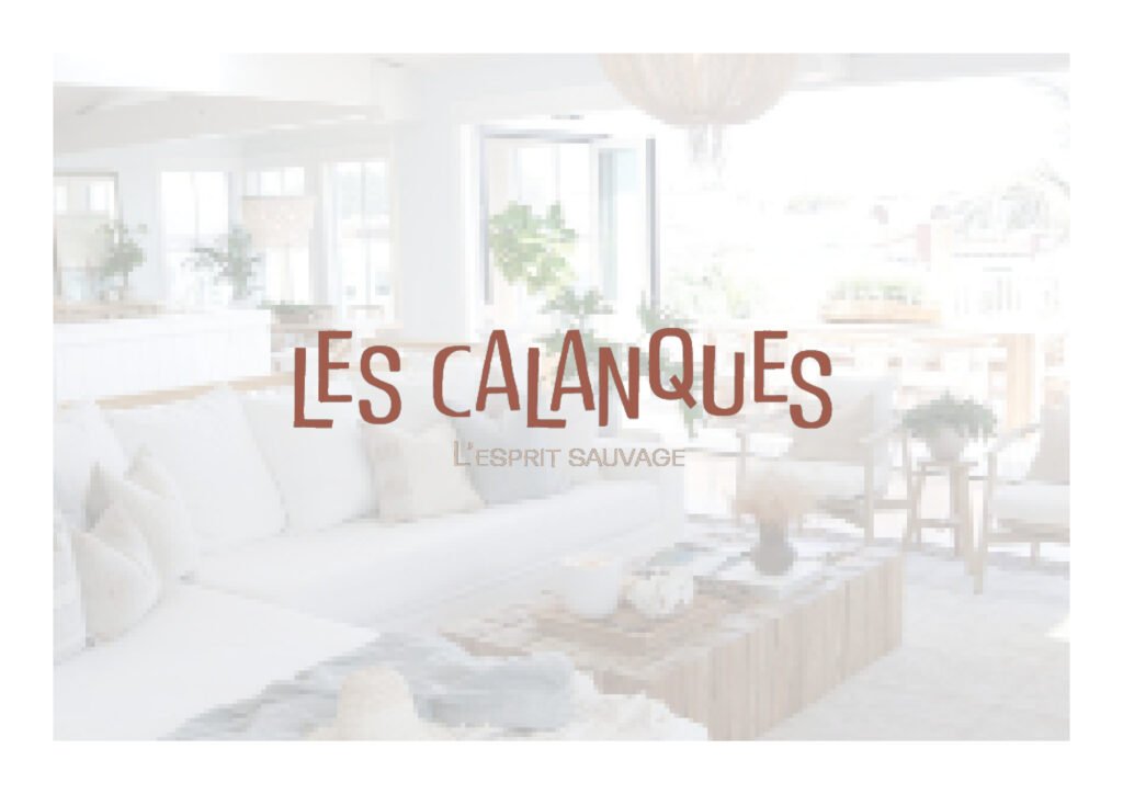Ambiance boutique avec l'identité de marque réalisé par une graphiste